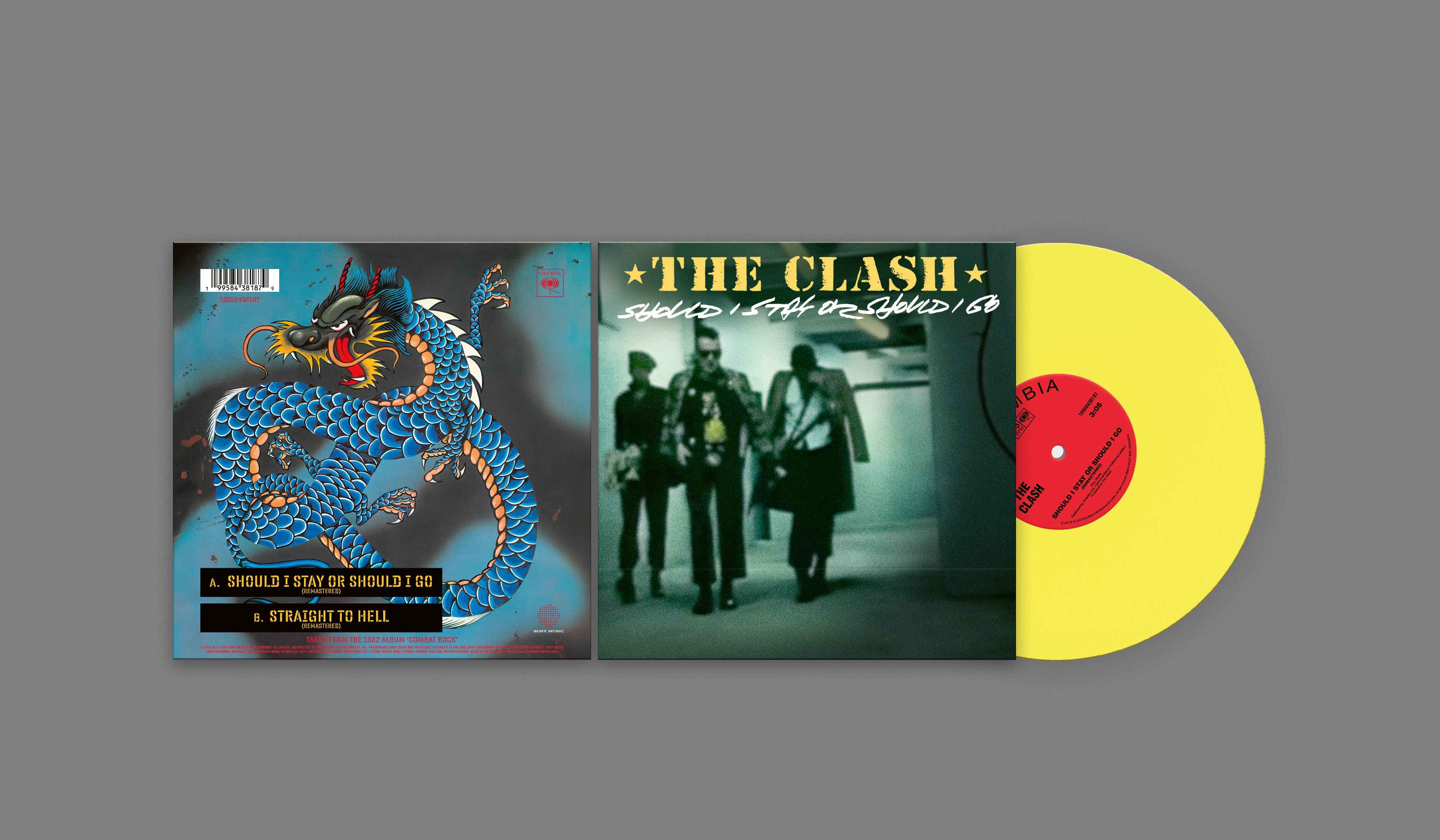 THE CLASH - SHOULD I STAY OR SHOULD I GO - LIMITED EDITION