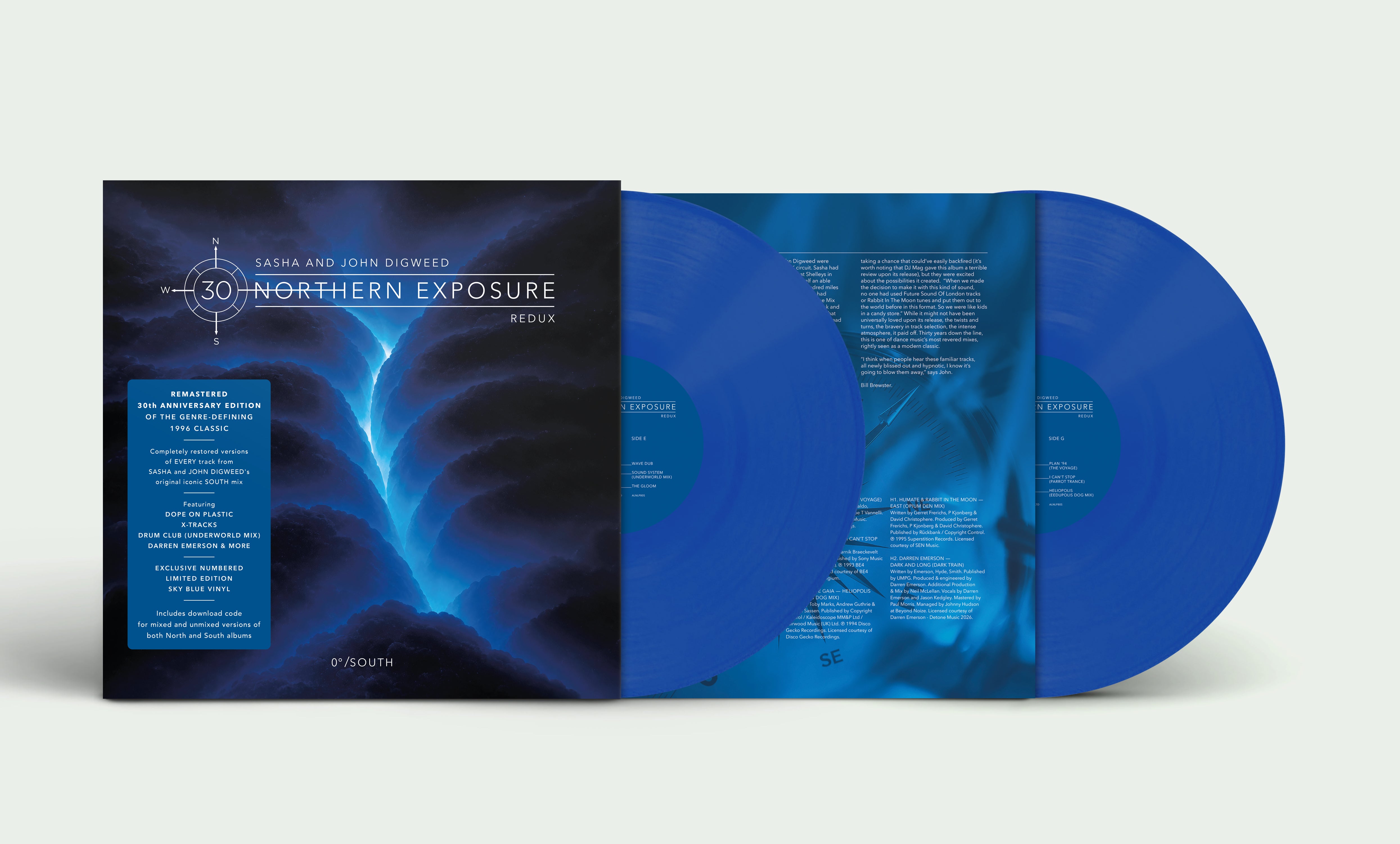 SASHA & JOHN DIGWEED - NORTHERN EXPOSURE REDUX - SOUTH EDITION 2LP