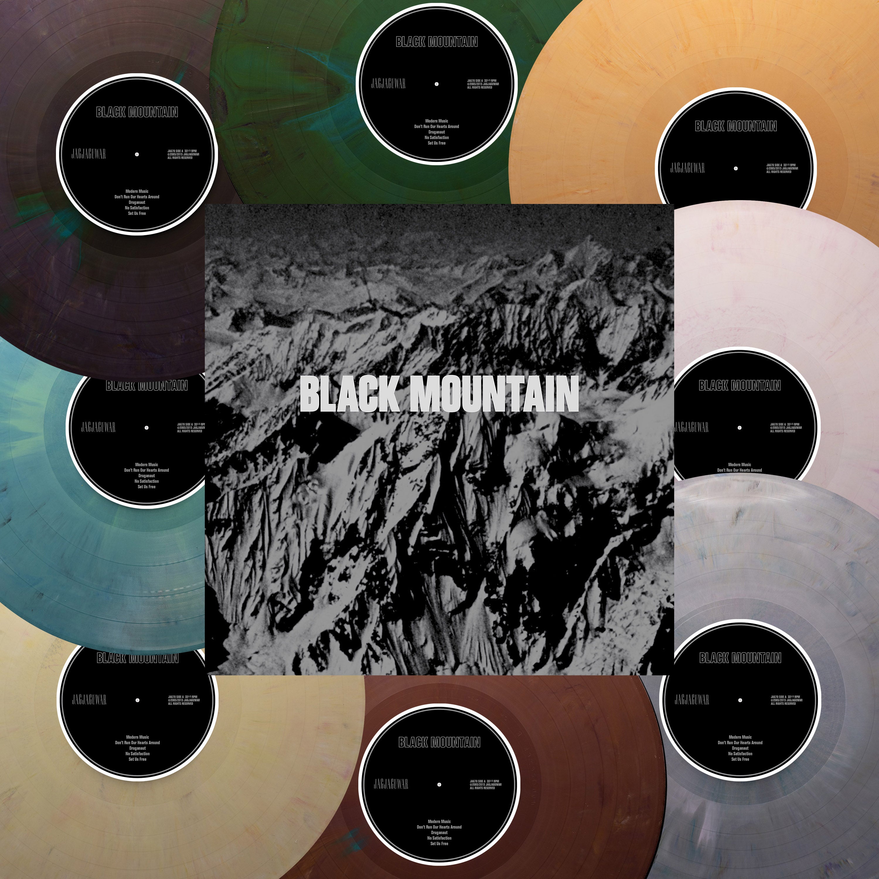 BLACK MOUNTAIN - BLACK MOUNTAIN - REVINYL EDITION - ECOMIX RANDOM