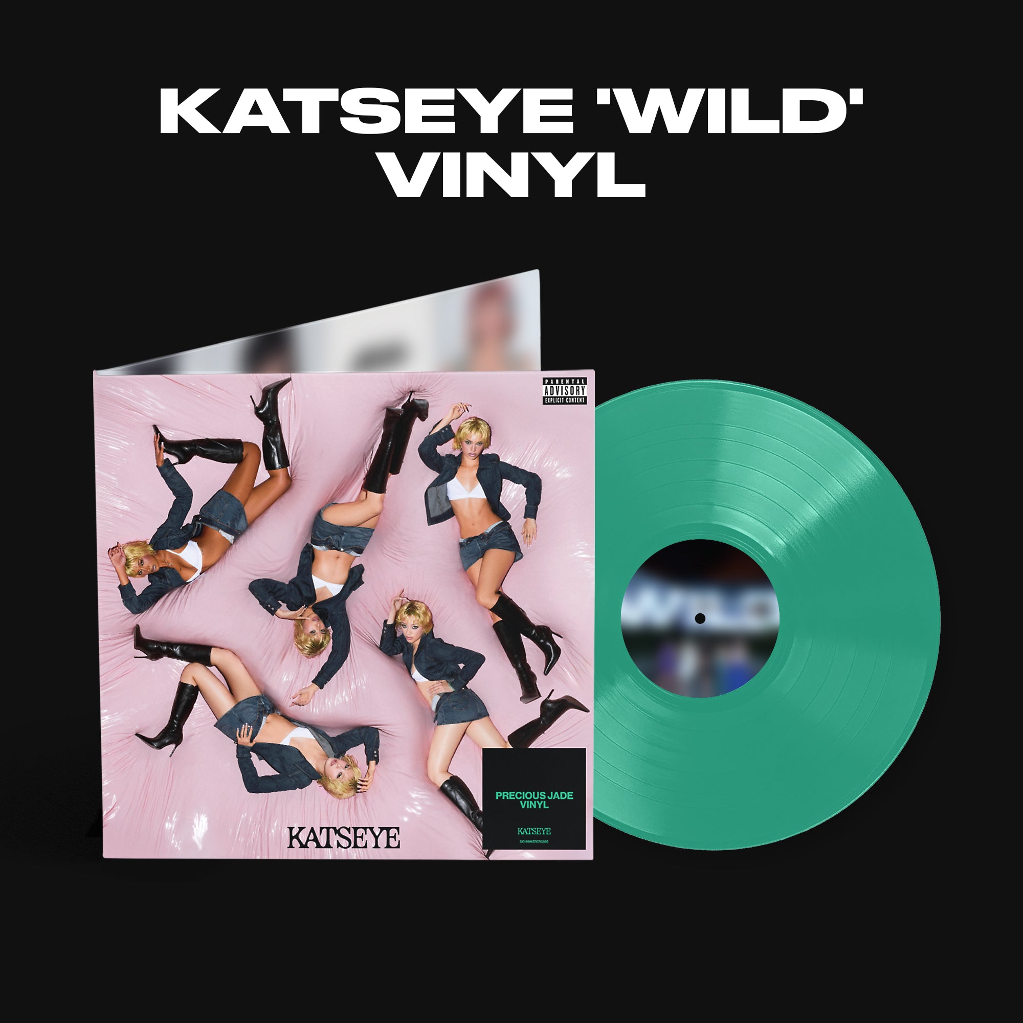 KATSEYE - WILD EP - LIMITED EDITION LAVENDER COLOUR VINYL