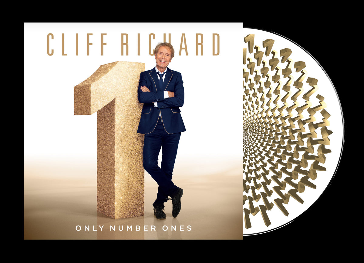 CLIFF RICHARD - ONLY NUMBER ONES - LIMITED EDITION 180G ZOETROPE PICTURE DISC VINYL LP - PRE ORDER OUT 27TH NOV 2026