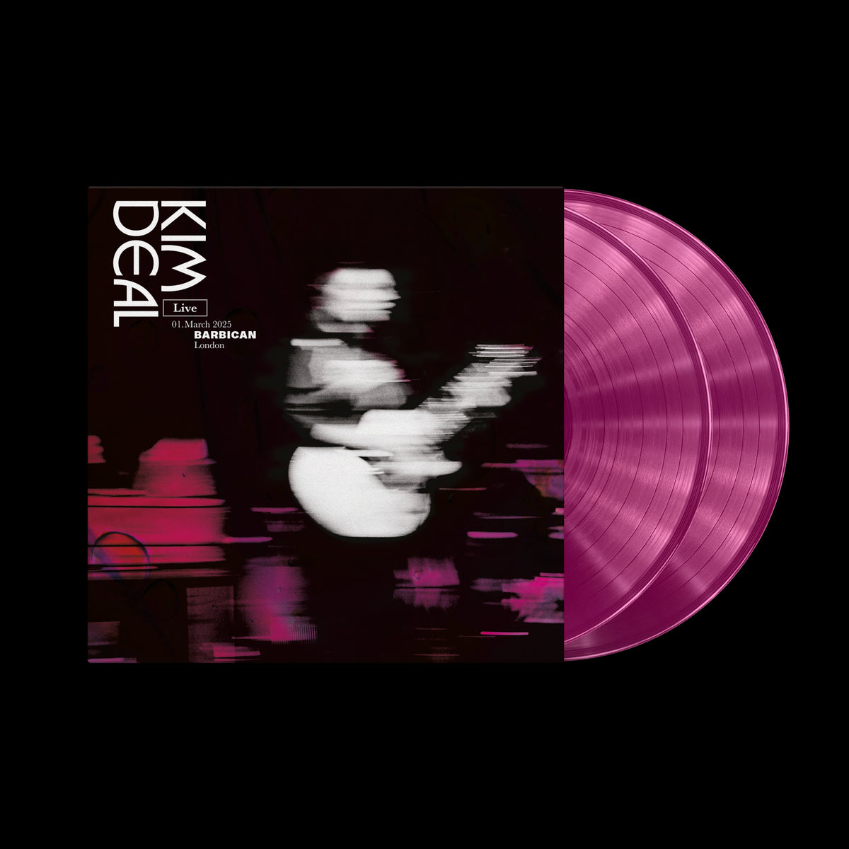 KIM DEAL - LIVE AT THE BARBICAN - MAGENTA VINYL 2LP - PRE ORDER OUT 13TH NOVEMBER 2026