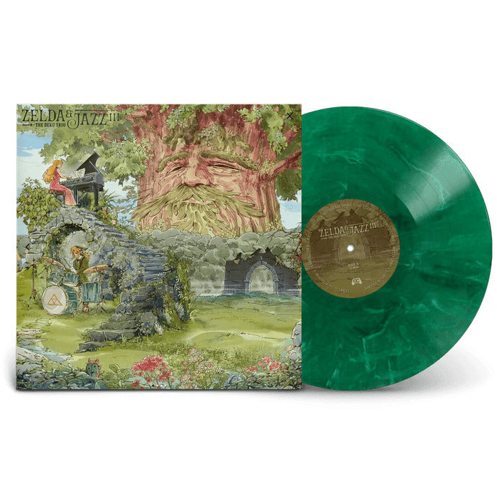 THE DEKU TRIO - ZELDA & JAZZ lll - LIMITED EDITION GREEN MARBLE VINYL LP - PRE ORDER OUT 15TH JANUARY 2027