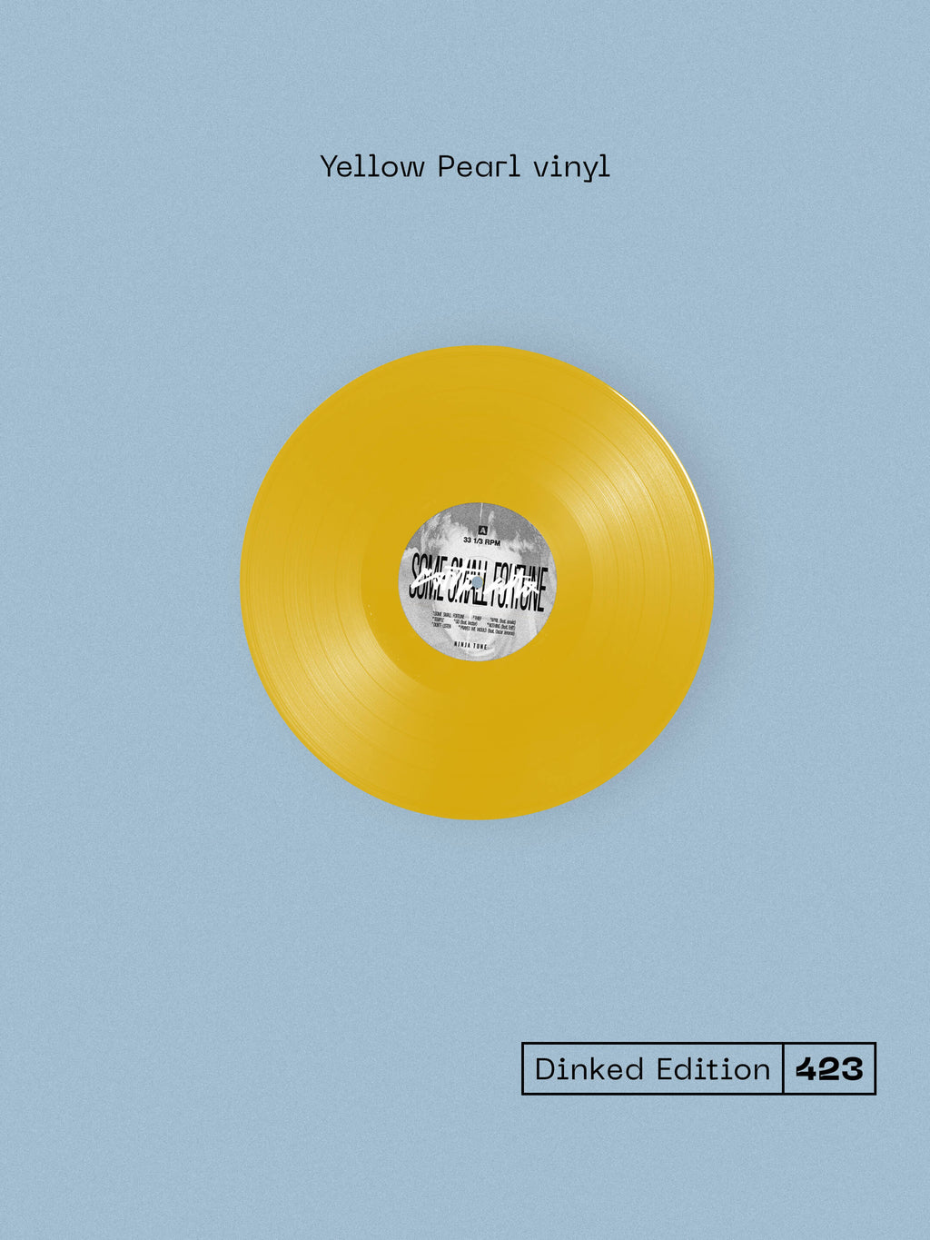corto.alto - SOME SMALL FORTUNE - DINKED EDITION 423 - YELLOW PEARL VINYL LP + SLIPMAT & POSTER