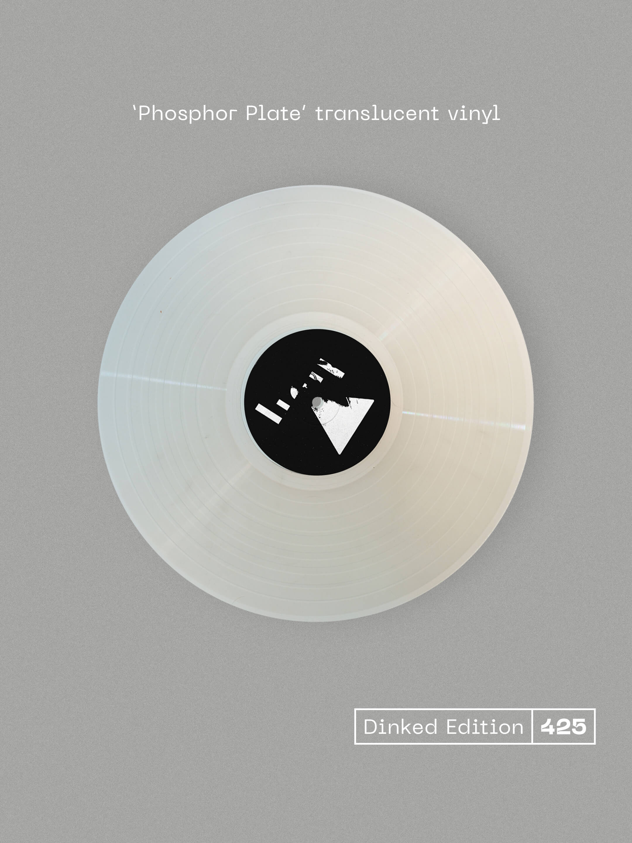 THE SICK MAN OF EUROPE - THE INTERMITTENT SIGNAL - DINKED EDITION 425 - 'PHOSPHOR PLATE TRANSLUCENT VINYL LP + FLEXIDISC 7"