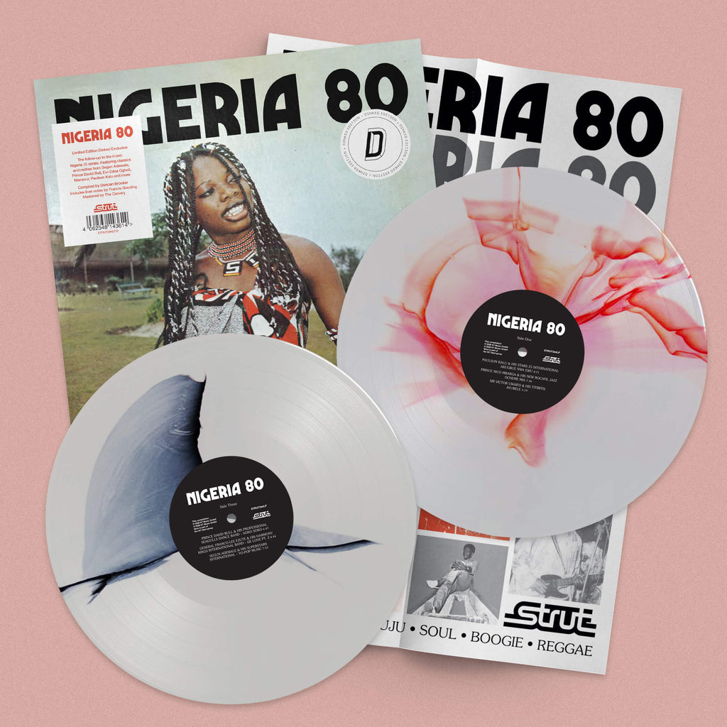 NIGERIA 80 - VARIOUS ARTISTS - DINKED EDITION 429 STRUT RECORDS - INKSPLOSION COLOUR 2LP VINYL