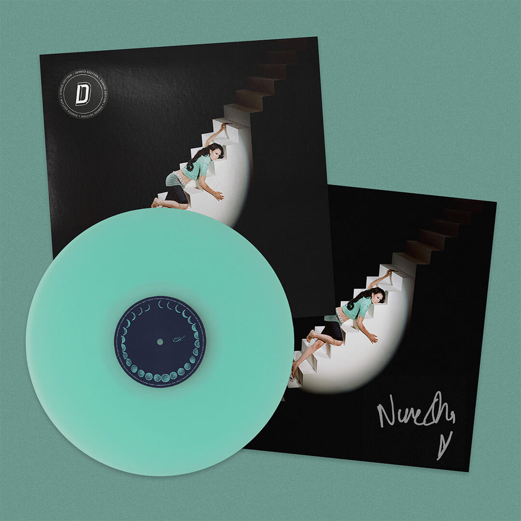 NIEVE ELLA - HOW LONG WILL IT TAKE? - DINKED EDITION 432 - TURQUOISE VINYL LP + SIGNED ART PRINT - LIMITED PRESSING OF 400.