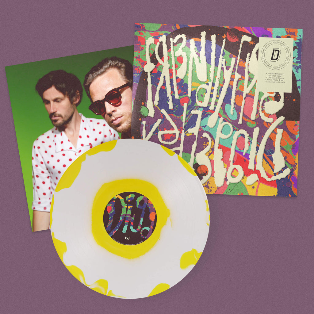FRIENDLY FIRES - DIG DEEPER - DINKED EDITION 441 - NUMBERED 'BUTTERED POPCORN SPLATTER' VINYL LP + ART PRINT - PRE ORDER OUT 15TH JAN 2027