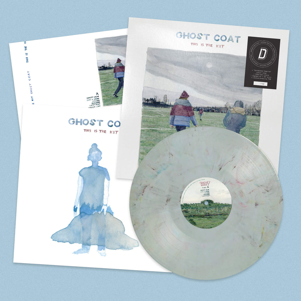 THIS IS THE KIT - GHOST COAT - DINKED EDITION 444 - 'SPLATTERED SPECTRE' COLOUR VINYL LP - ALTERNATE SLEEVE + SIGNED PRINT - LIMITED TO 750 COPIES! PRE ORDER OUT 15TH JAN 2027