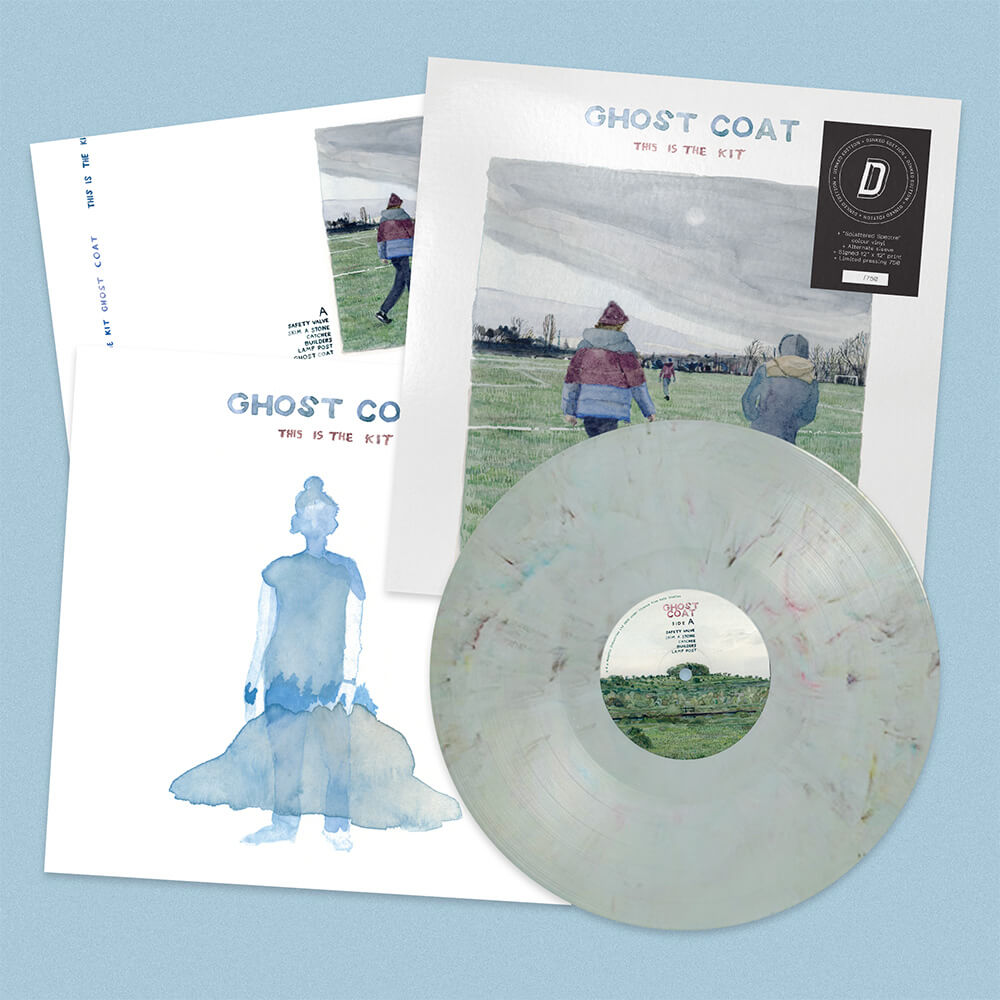 THIS IS THE KIT - GHOST COAT - DINKED EDITION 444 - 'SPLATTERED SPECTRE' COLOUR VINYL LP - ALTERNATE SLEEVE + SIGNED PRINT - LIMITED TO 750 COPIES! PRE ORDER OUT 15TH JAN 2027