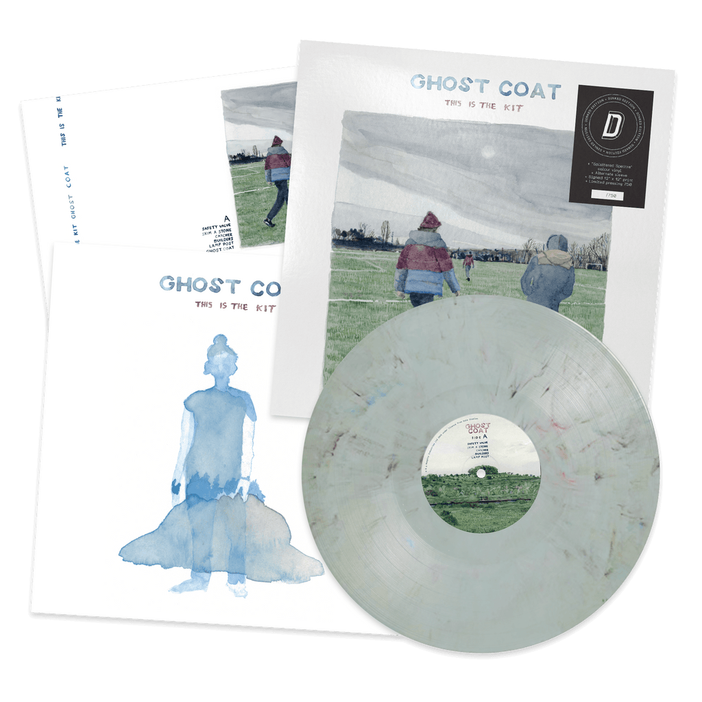 THIS IS THE KIT - GHOST COAT - DINKED EDITION 444 - 'SPLATTERED SPECTRE' COLOUR VINYL LP - ALTERNATE SLEEVE + SIGNED PRINT - LIMITED TO 750 COPIES! PRE ORDER OUT 15TH JAN 2027