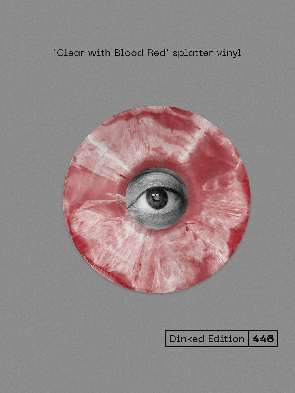 HAMISH HAWK - INTRIGUER/TENDERNESS - DINKED EDITION 446 - CLEAR WITH BLOOD RED SPLATTER VINYL LP + BONUS 7" + ALTERNATIVE SLEEVE - LIMITED TO 1000 COPIES - PRE ORDER OUT 2ND APRIL 2027
