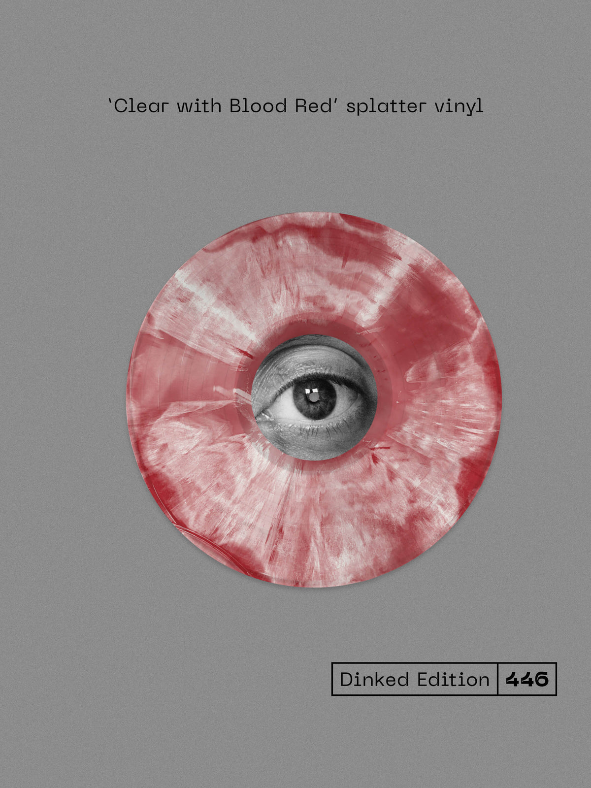 HAMISH HAWK - INTRIGUER/TENDERNESS - DINKED EDITION 446 - CLEAR WITH BLOOD RED SPLATTER VINYL LP + BONUS 7" + ALTERNATIVE SLEEVE - LIMITED TO 1000 COPIES - PRE ORDER OUT 2ND APRIL 2027