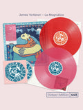 JAMES YORKSTON - LA MAGNIFICA - DINKED EDITION 448 - RED & PINK COLOUR 2LP VINYL + BONUS CD - LTD TO 500 COPIES - PRE ORDER OUT 27TH NOV 2026