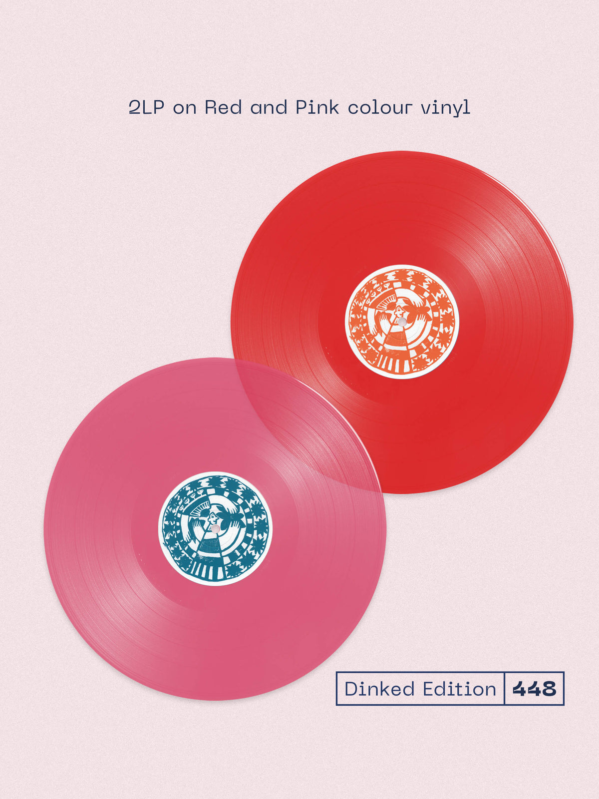 JAMES YORKSTON - LA MAGNIFICA - DINKED EDITION 448 - RED & PINK COLOUR 2LP VINYL + BONUS CD - LTD TO 500 COPIES - PRE ORDER OUT 27TH NOV 2026