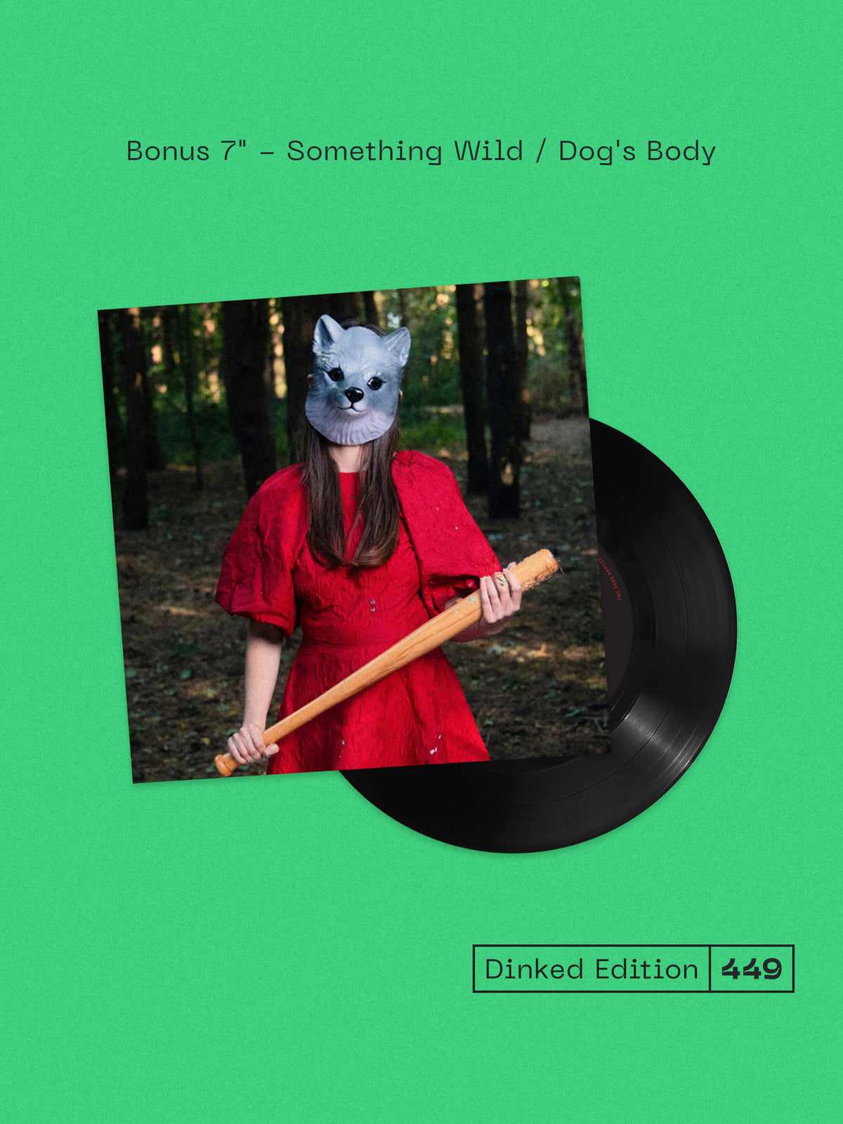 AMELIA COBURN - MYSELF AND OTHER MONSTERS - DINKED EDITION 449 - MONSTROUS GREEN VINYL LP + BONUS 7" & SIGNED POSTCARDS - PRE ORDER OUT 5TH MARCH 2027