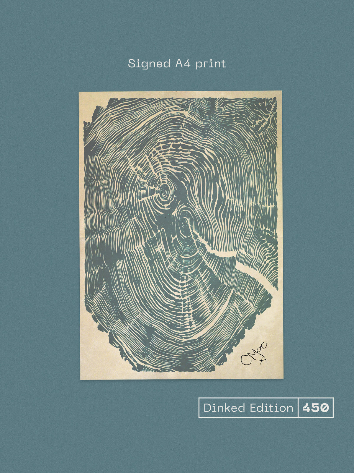 CEITIDH MAC - SING, SUNG, SINGING - DINKED EDITION 450 - ANCIENT + NEW GOLD & BLUE MARBLE VINYL LP + SIGNED PRINT LIMITED TO 300 COPIES - PRE ORDER OUT 8TH JAN 2027