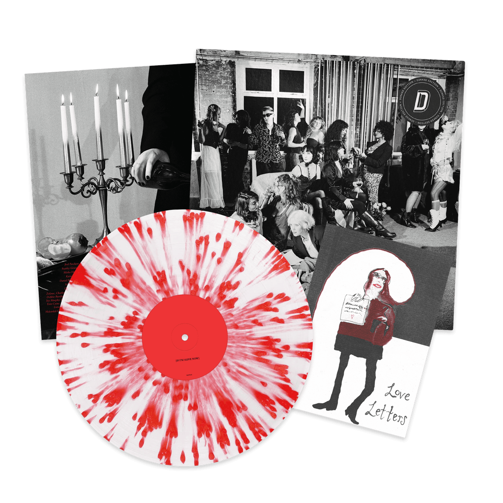 PINS - IF I'M ALIVE NOW, THEN I WAS DEAD - DINKED EDITION 451 - WHITE VINYL LP WITH RED SPLATTER - PRE ORDER OUT 12TH FEB 2027