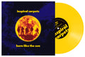 INSPIRAL CARPETS - BURN LIKE THE SUN - LIMITED EDITION INDIES YELLOW VINYL LP WITH ALTERNATE GALAXY BLUE COVER