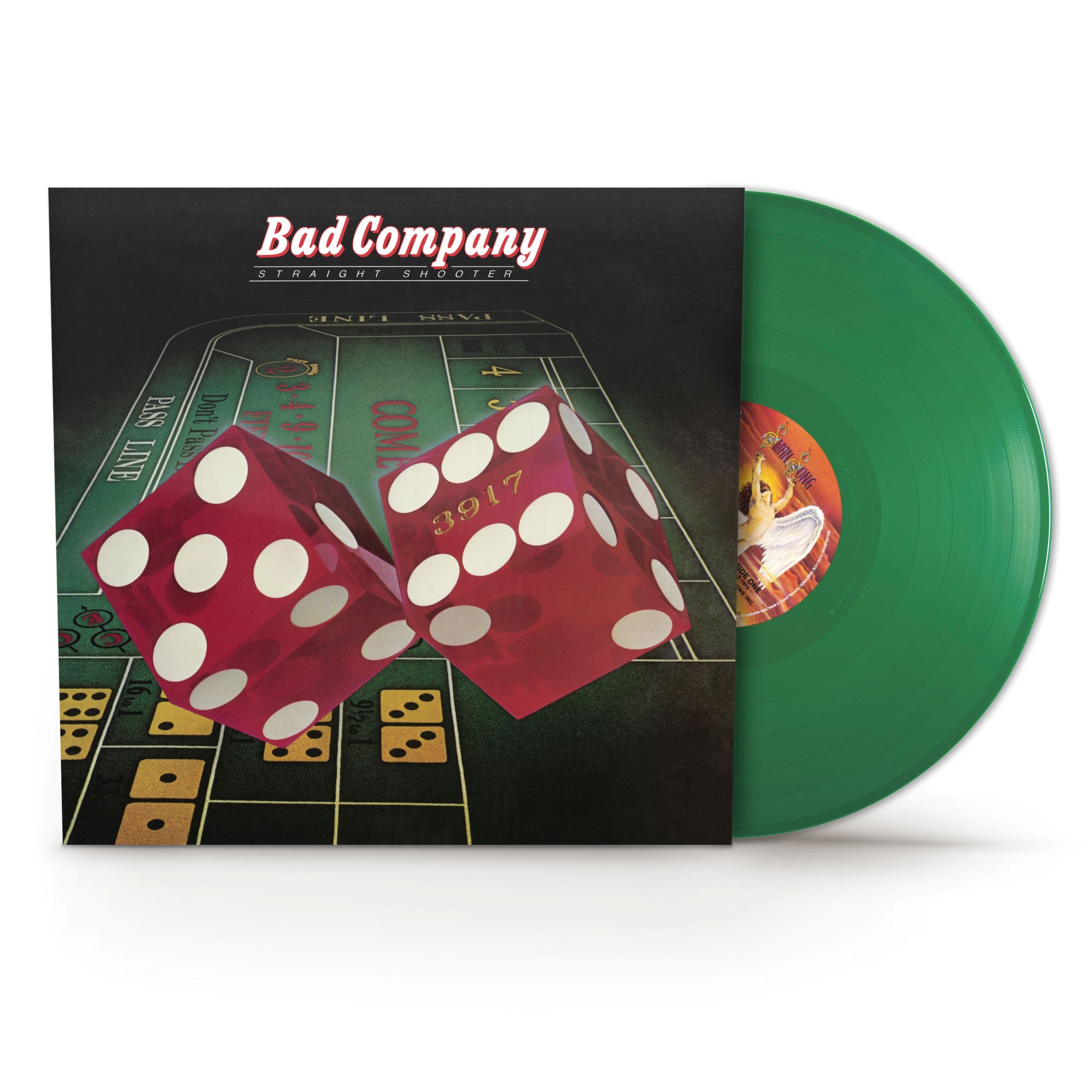 BAD COMPANY - STRAIGHT SHOOTER - LIMITED EDITION OPAQUE GREEN