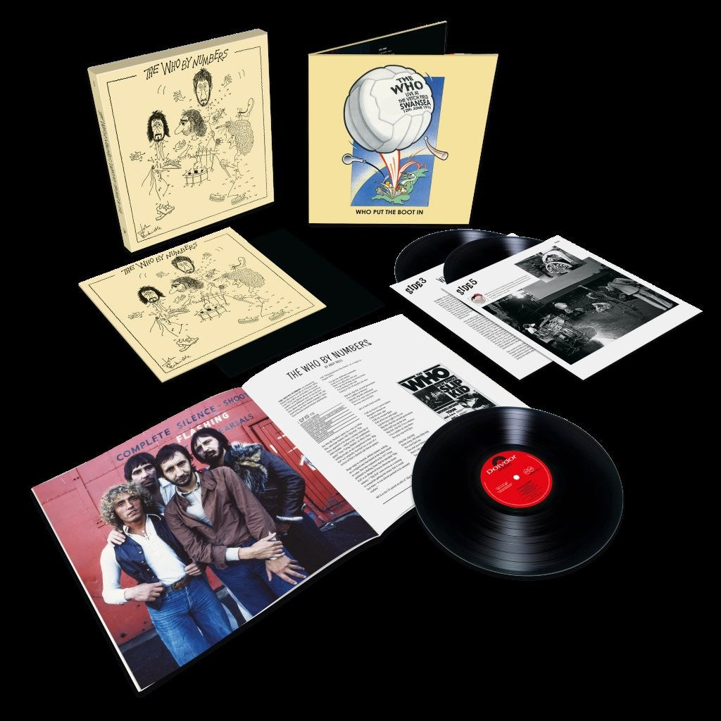 THE WHO - THE WHO BY NUMBERS - DELUXE EDITION 3LP TRIPLE BLACK VINYL