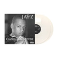 JAY-Z - REASONABLE DOUBT - LIMITED EDITION DOUBLE WHITE VINYL 2LP WITH ALTERNATE COVER