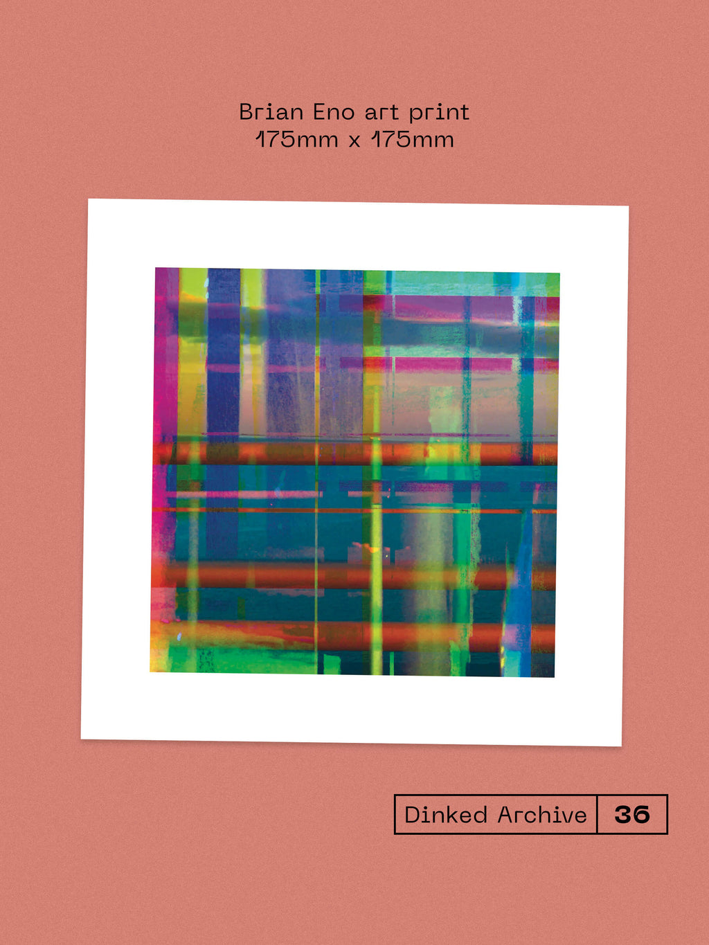 BRIAN ENO - ANOTHER DAY ON EARTH - DINKED ARCHIVE EDITION 36 - TRANSLUCENT PURPLE VINYL LP + ART PRINT - LIMITED TO 600 COPIES!