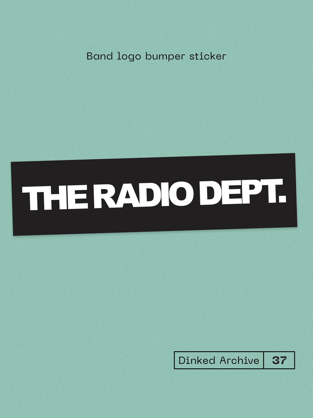 THE RADIO DEPT. - PET GRIEF (20TH ANNIVERSARY) - DINKED ARCHIVE EDITION 37 - OPAQUE MAROON VINYL LP + POSTER & BUMPER STICKER - PRE ORDER OUT 11TH DEC 2026