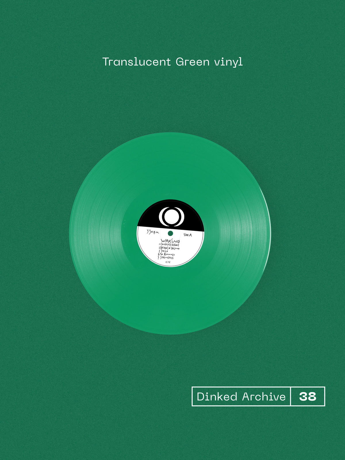 THE FATES - FURIA - DINKED ARCHIVE EDITION 38 - TRANSLUCENT GREEN VINYL LP + PRINT & STICKER - LIMITED TO 350 COPIES! PRE ORDER OUT 30TH OCT 2026