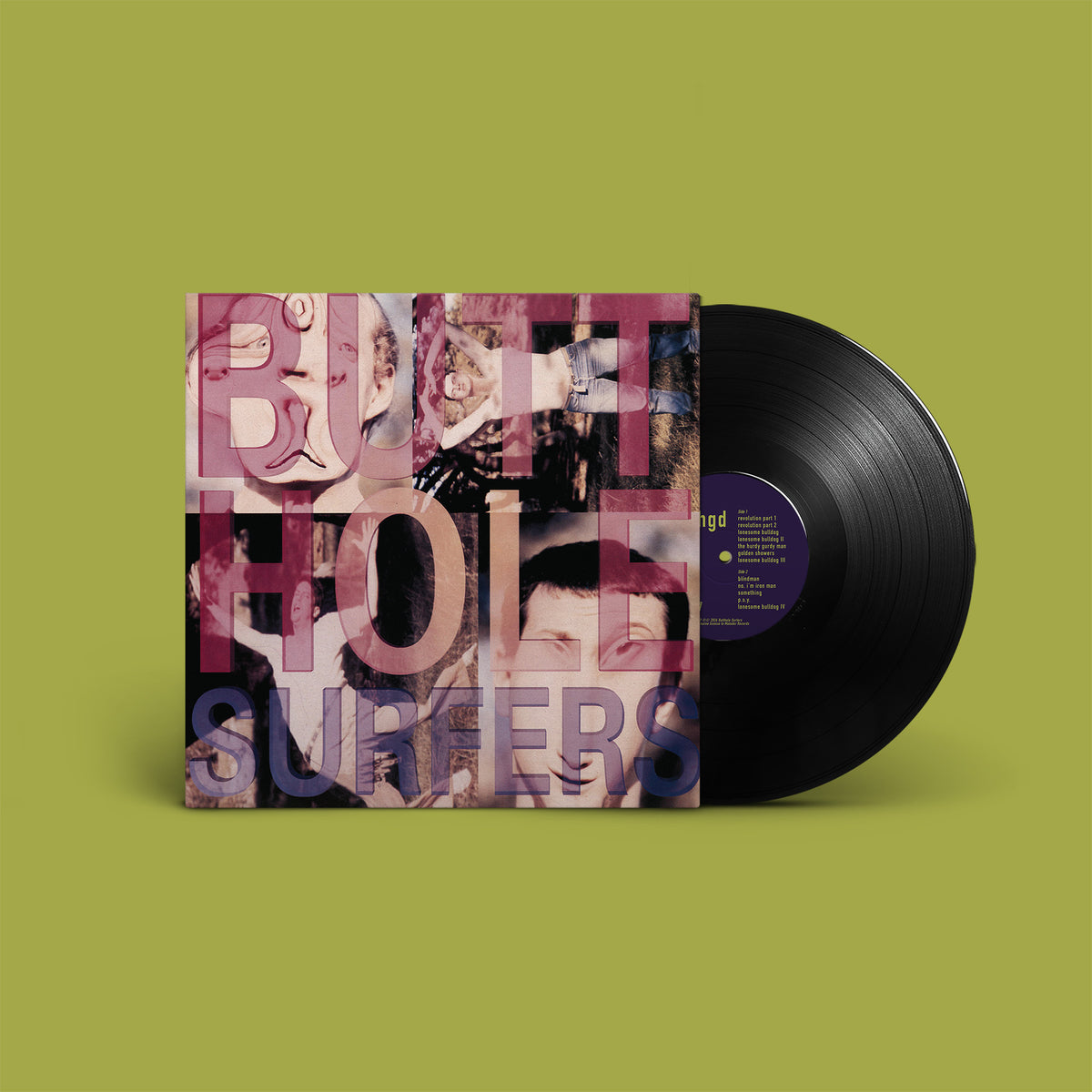 BUTTHOLE SURFERS - PIOUHGD - BLACK VINYL LP - PRE ORDER OUT 11TH DECEMBER 2026
