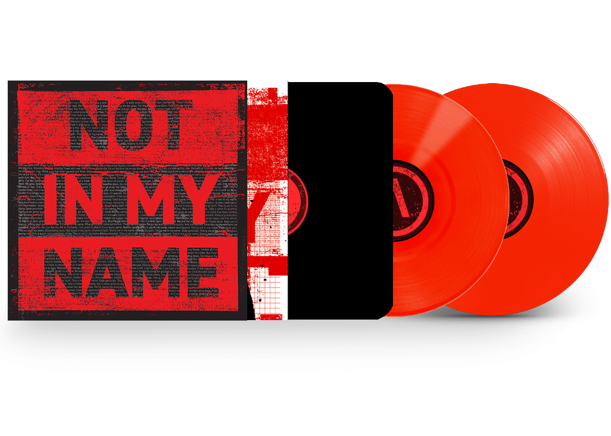 ARCHIVE - NOT IN MY NAME - LIMITED EDITION INDIES EXCLUSIVE RED VINYL 2LP - PRE ORDER 19TH MARCH 2027DER OUT 19TH