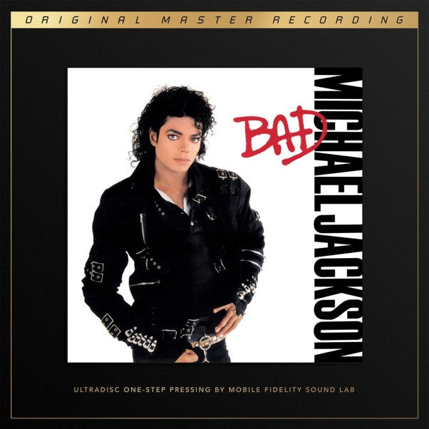 MICHAEL JACKSON - BAD - MOBILE FIDELITY ULTRADISC ONE STEP NUMBERED 180G 2LP 45RPM VINYL - 6000 ONLY
