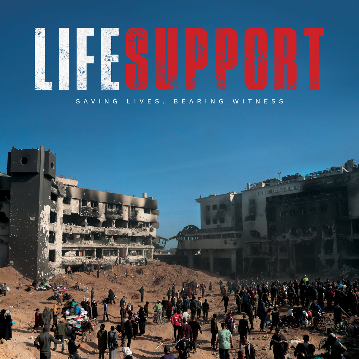 LIFE SUPPORT - ORIGINAL SOUNDTRACK - 3D ROBERT DEL NAJA MASSIVE ATTACK - LIMITED EDITION RED ECO SONIC VINYL LP - PRE ORDER OUT 12TH MARCH 2027