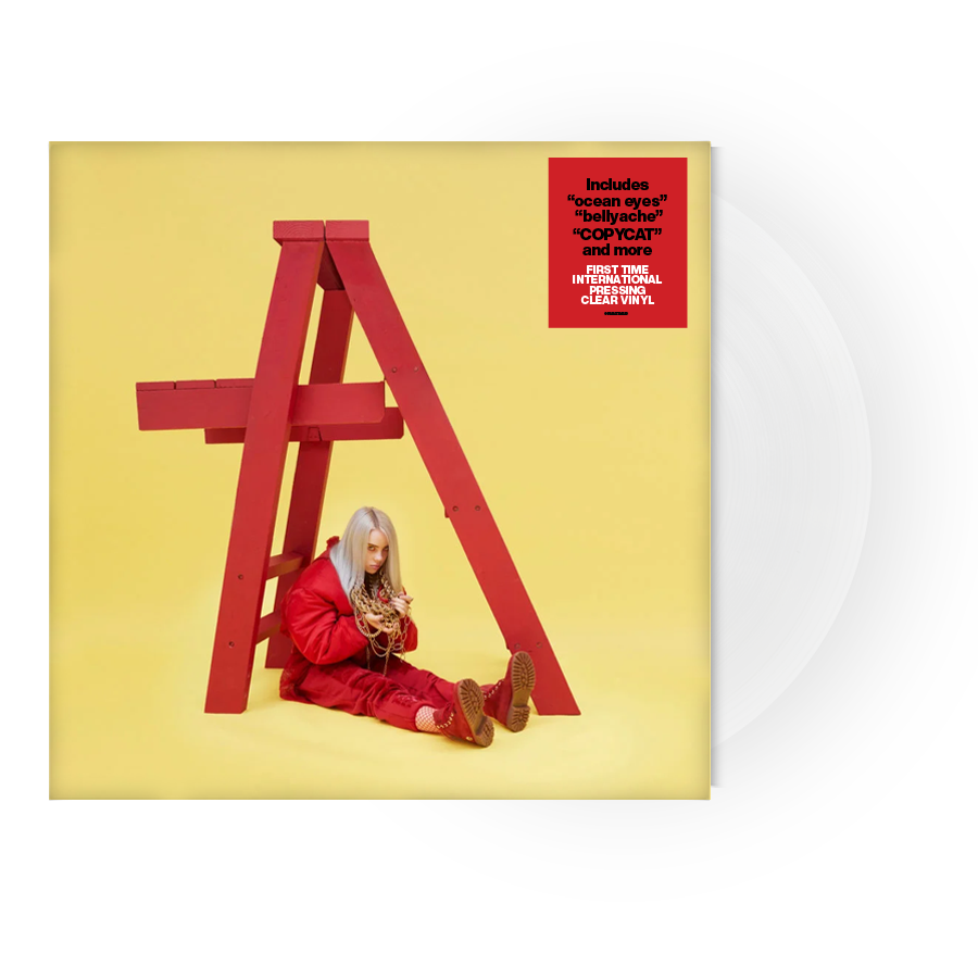BILLIE EILISH - DON'T SMILE AT ME - LIMITED EDITION CLEAR VINYL 12" EP