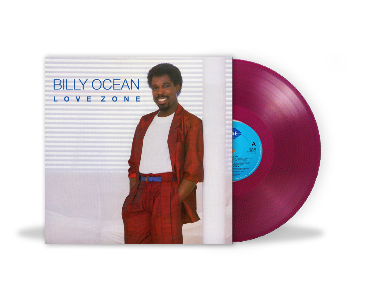 BILLY OCEAN - LOVE ZONE - LIMITED EDITION VIOLET TRANSPARENT VINYL LP - NATIONAL ALBUM DAY TITLE - PRE ORDER OUT SAT 17TH OCT 2026