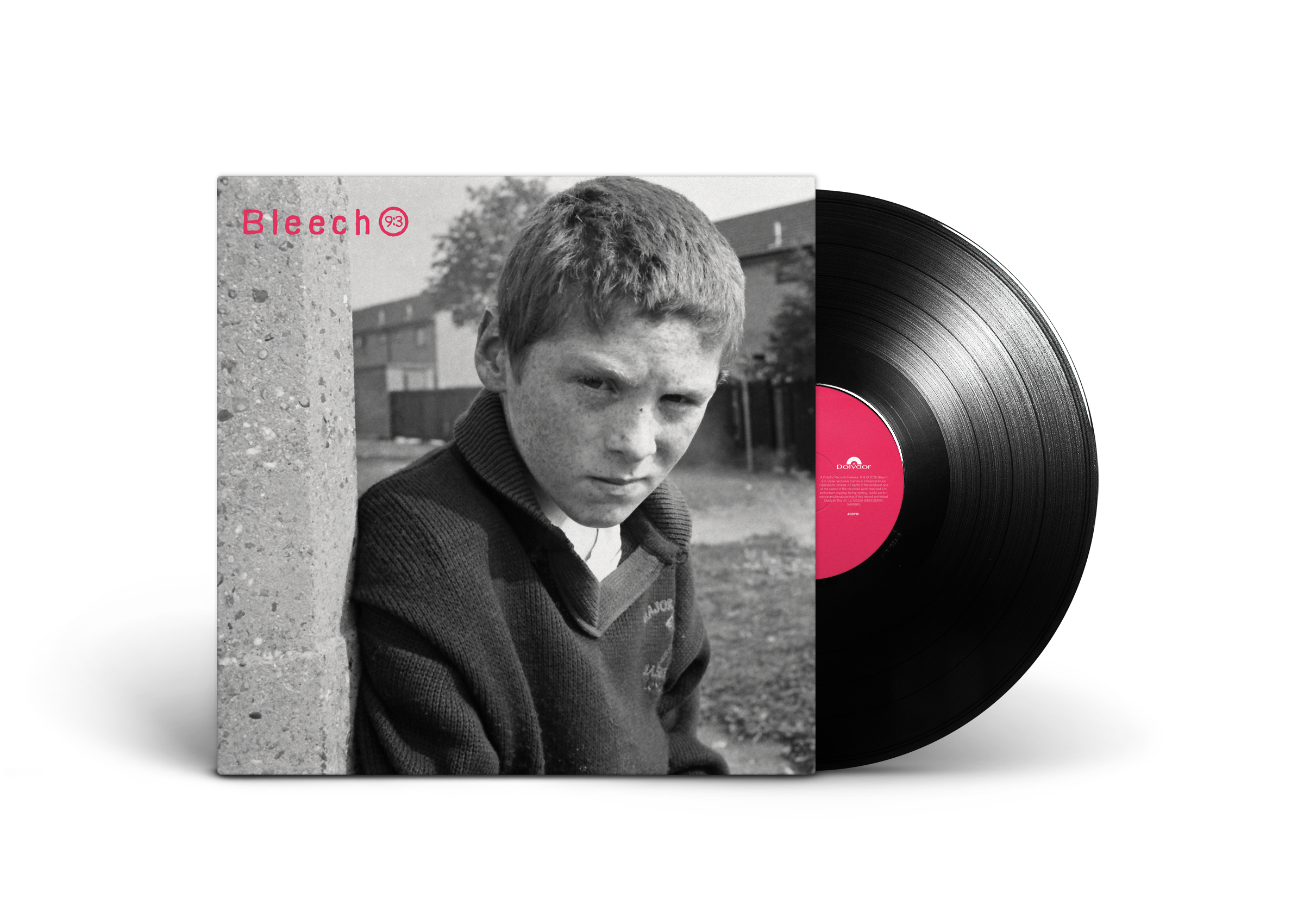 BLEECH 9:3 - BLEECH 9:3 EP - LIMITED EDITION BLACK 12" VINYL EP