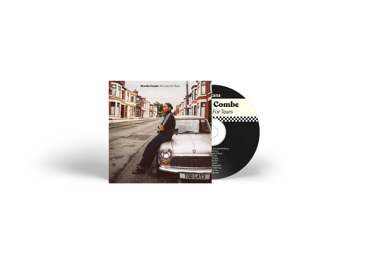 BROOKE COMBE - TOO LATE FOR TEARS - CD - PRE ORDER OUT 5TH MARCH 2026