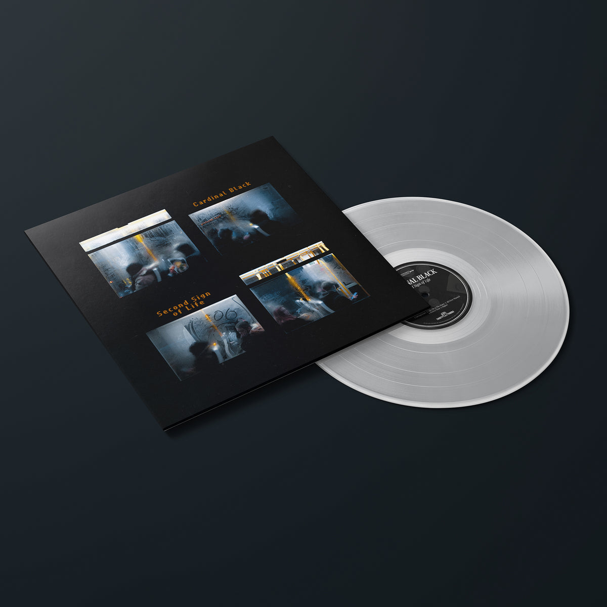 CARDINAL BLACK - SECOND SIGN OF LIFE - LIMITED EDITION CRYSTAL CLEAR INDIES EXCLUSIVE VINYL LP - PRE ORDER OUT 29TH JANUARY 2027