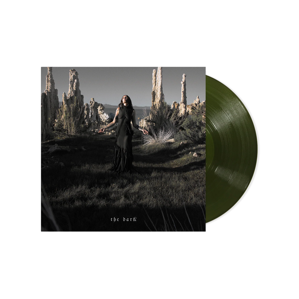 CHELSEA WOLFE - THE DARK - LIMITED EDITION INDIES ONLY FOREST GREEN VINYL LP