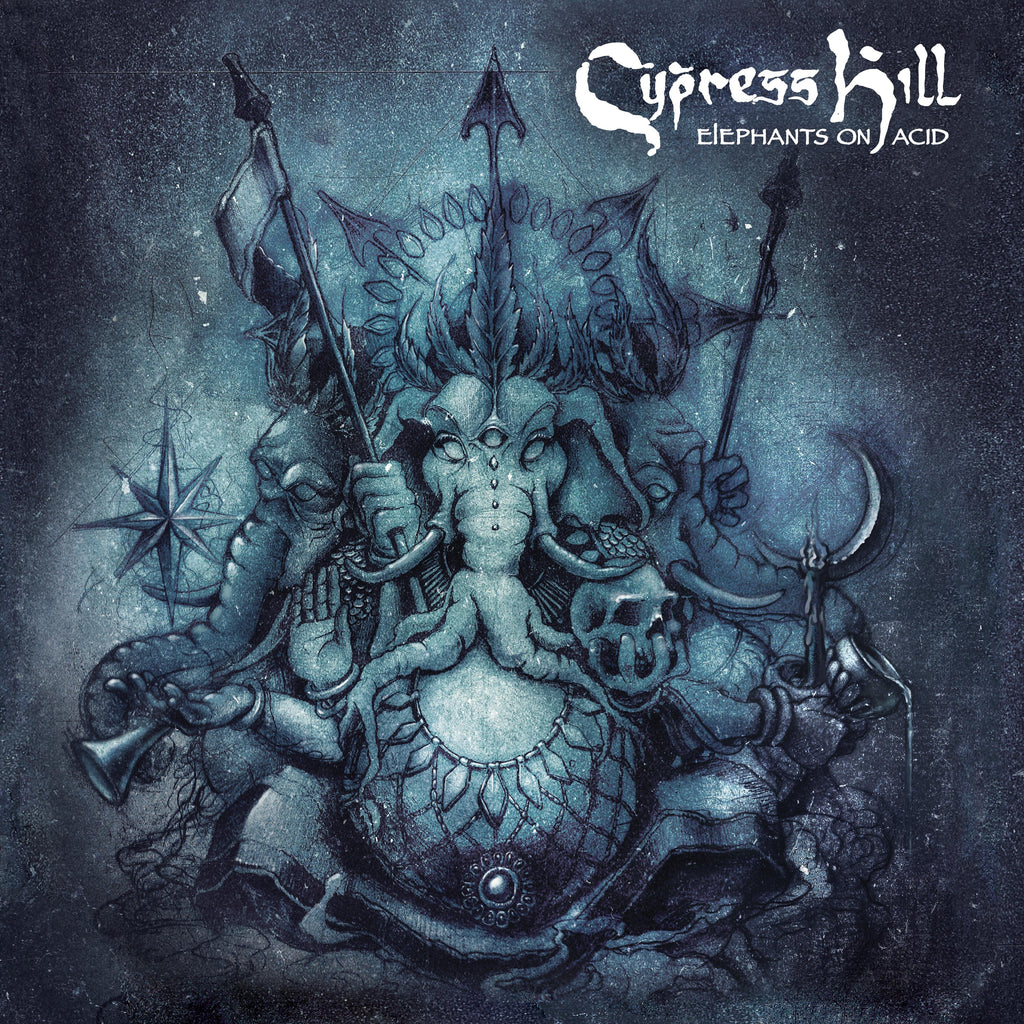 CYPRESS HILL - ELEPHANTS ON ACID - DARK BLUE TRANSLUCENT DOUBLE VINYL 2LP - PRE ORDER OUT 23RD OCT 2026