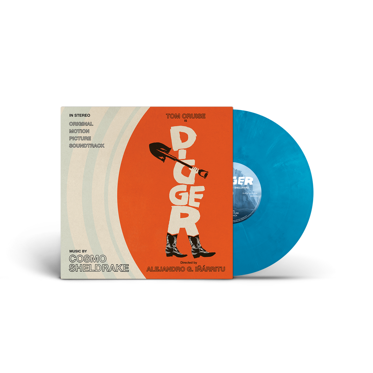 DIGGER - ORIGINAL SOUNDTRACK - COSMO SHELDRAKE - LIMITED EDITION ECO BLUE VINYL LP - PRE ORDER OUT 22ND JANUARY 2027