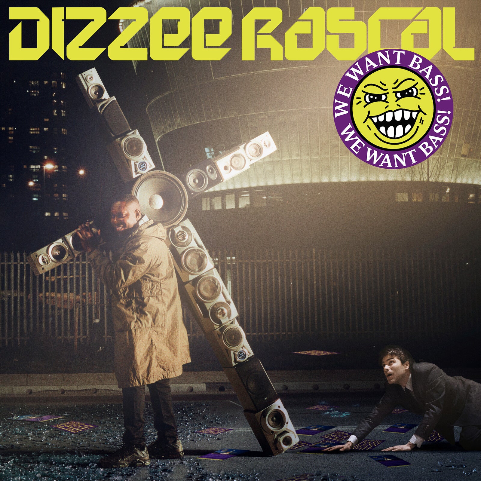 DIZZEE RASCAL - WE WANT BASS - LIMITED EDITION PURPLE VINYL LP