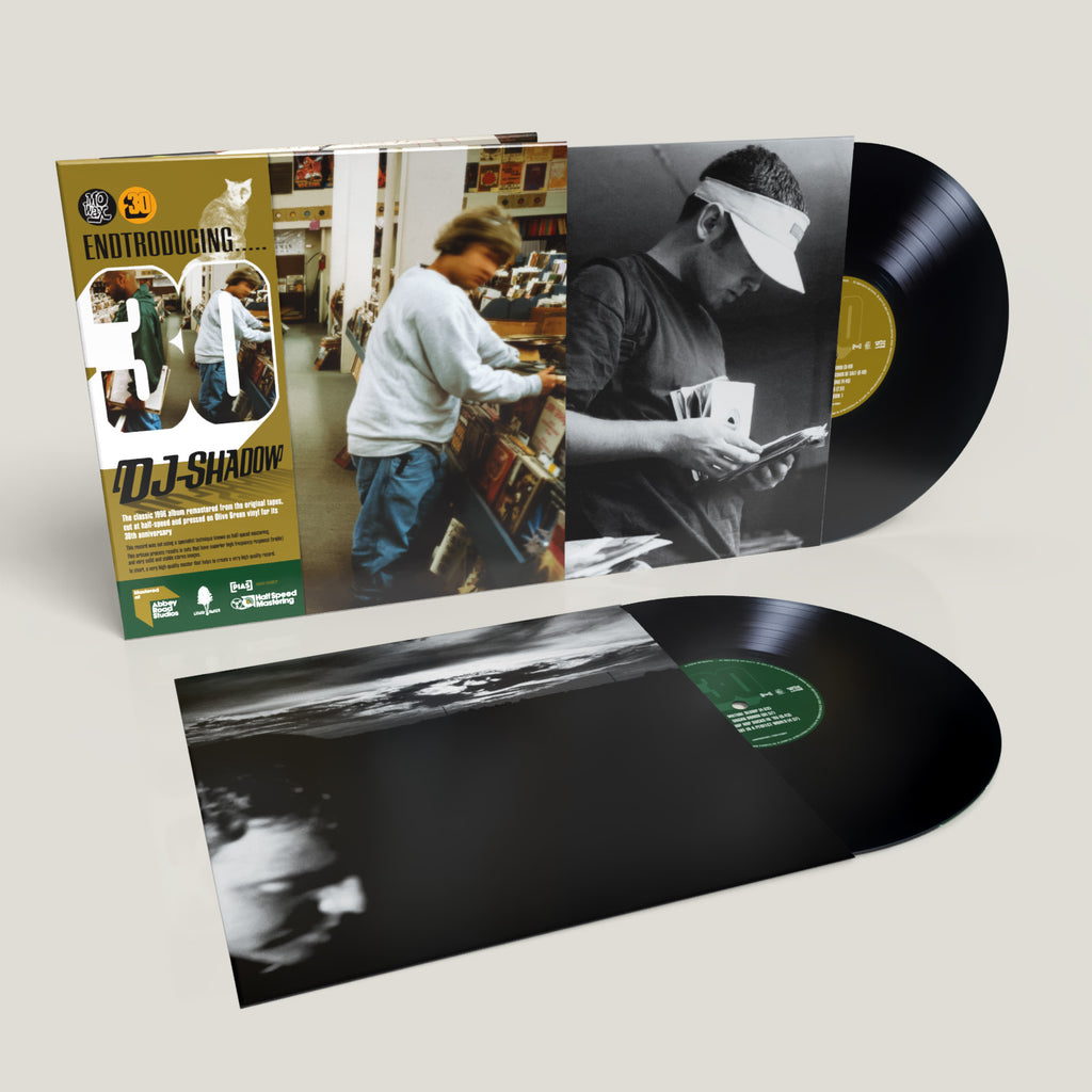 DJ SHADOW - ENTRODUCING 30TH ANNIVERSARY - LIMITED EDITION BLACK VINYL 2LP