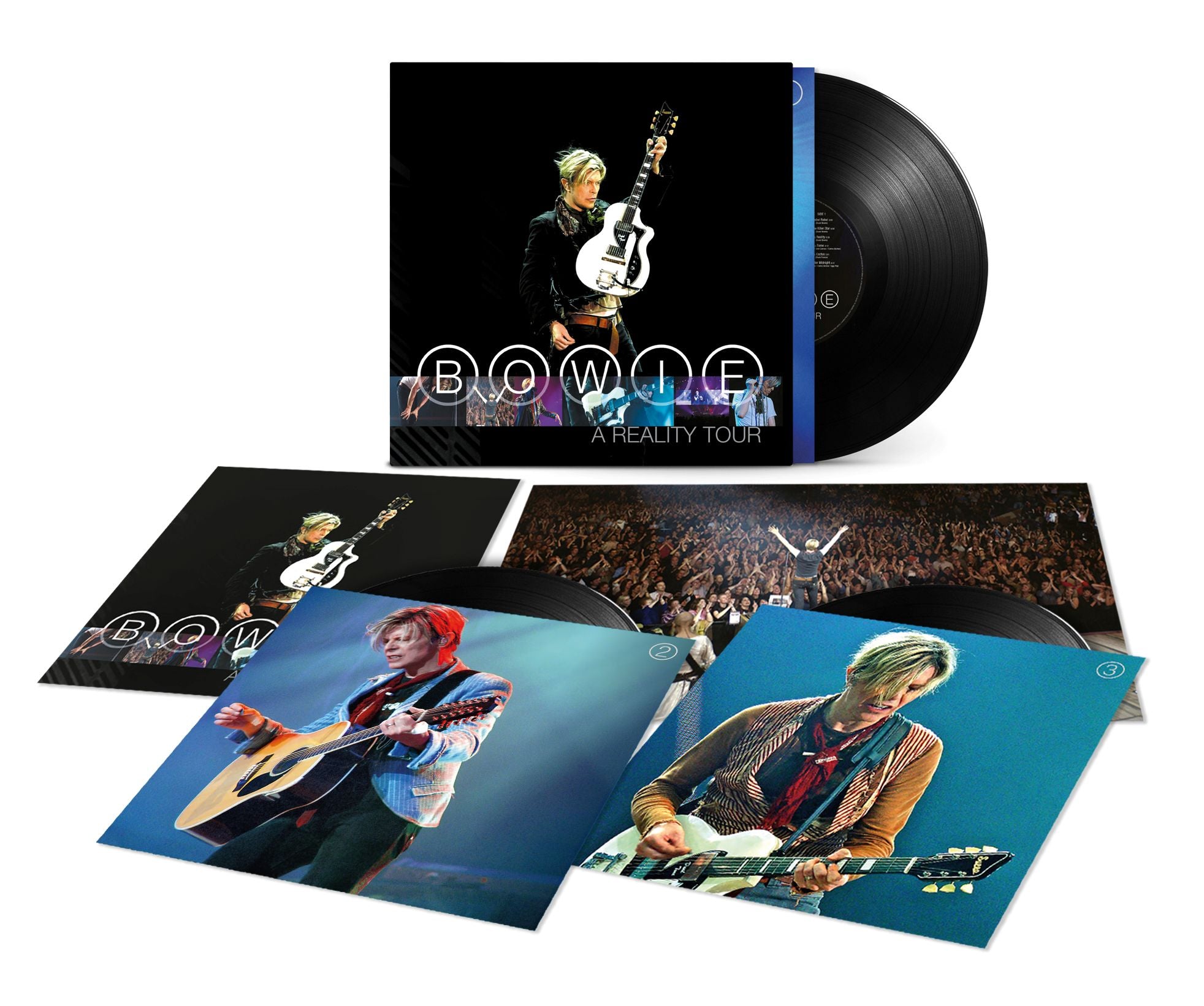 DAVID BOWIE - A REALITY TOUR LIVE 2025 REMASTER - 3LP BLACK VINYL