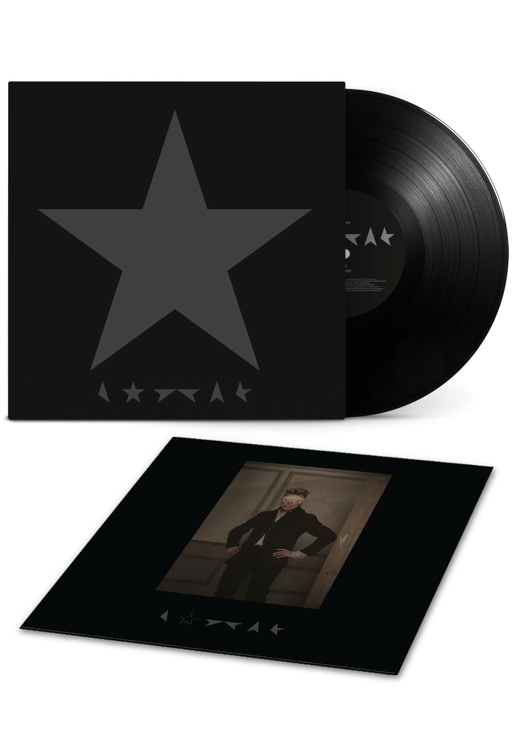 DAVID BOWIE - BLACKSTAR - BLACK VINYL LP REISSUE