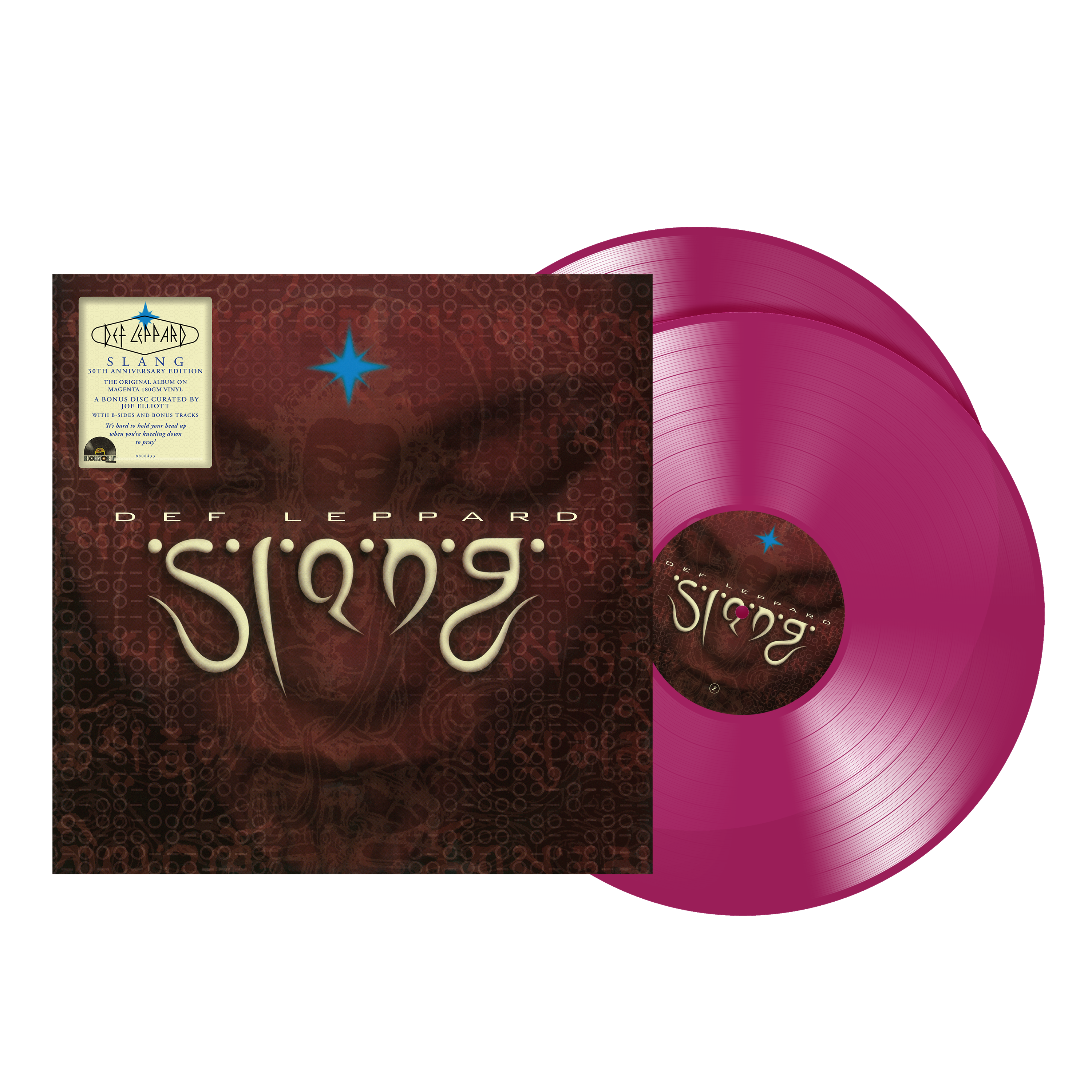 DEF LEPPARD - SLANG - PINK 2LP VINYL RSD2026