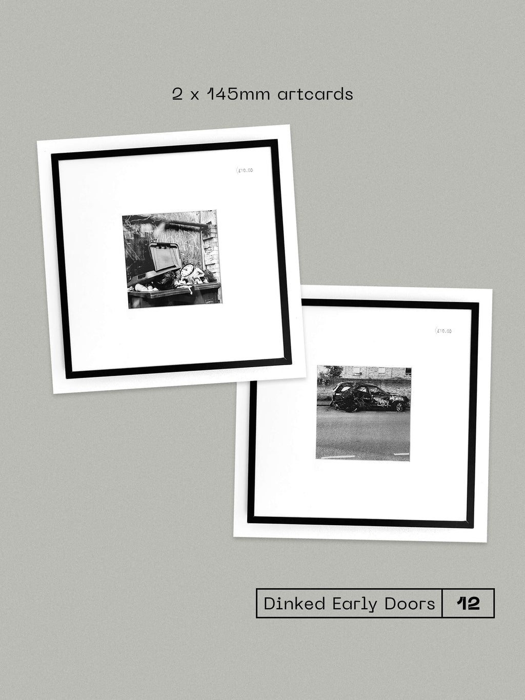 POST COMMON - POST COMMON - DINKED EARLY DOORS EDITION 12 - ICE PLUME BLUE VINYL LP + ART CARDS & SIGNED NUMBERED INSERT