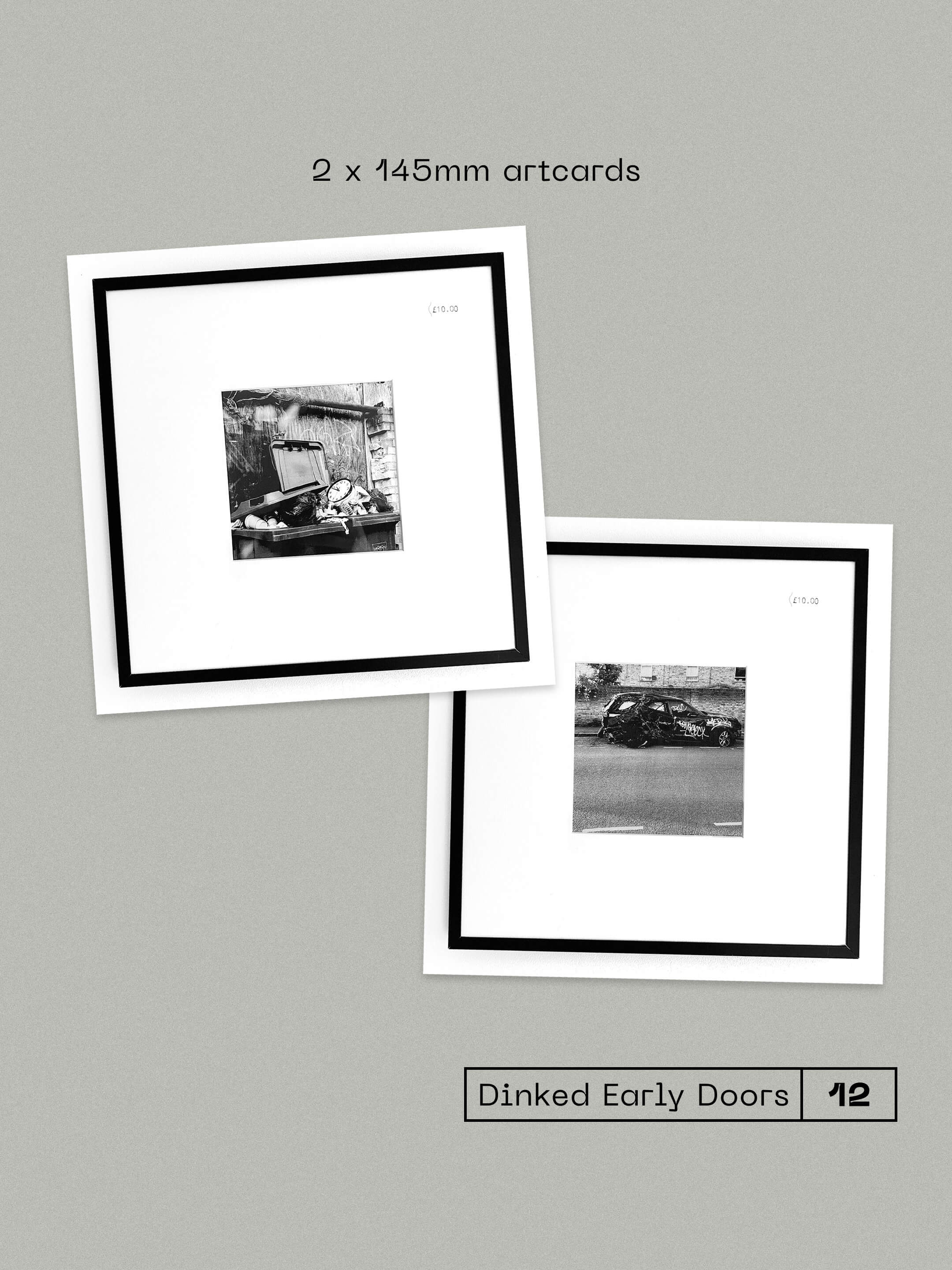 POST COMMON - POST COMMON - DINKED EARLY DOORS EDITION 12 - ICE PLUME BLUE VINYL LP + ART CARDS & SIGNED NUMBERED INSERT