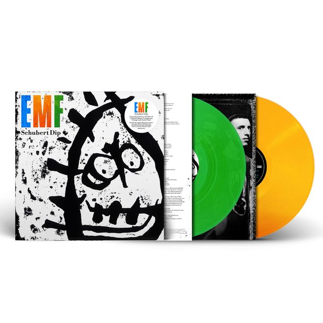 EMF - SCHUBERT DIP - LIMITED EDITION TRANSPARENT GREEN & ORANGE VINYL 2LP - PRE ORDER OUT 4TH DECEMBER 2026