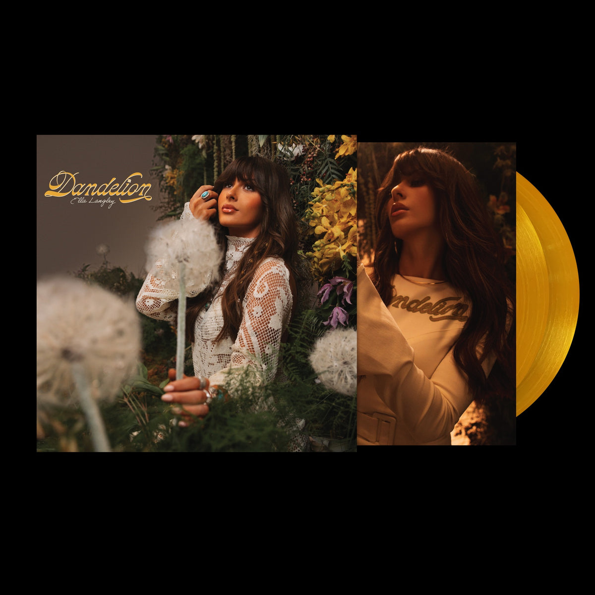 ELLA LANGLEY - DANDELION - LIMITED EDITION BLOOMING AMBER VINYL 2LP - PRE ORDER 30TH OCTOBER 2026